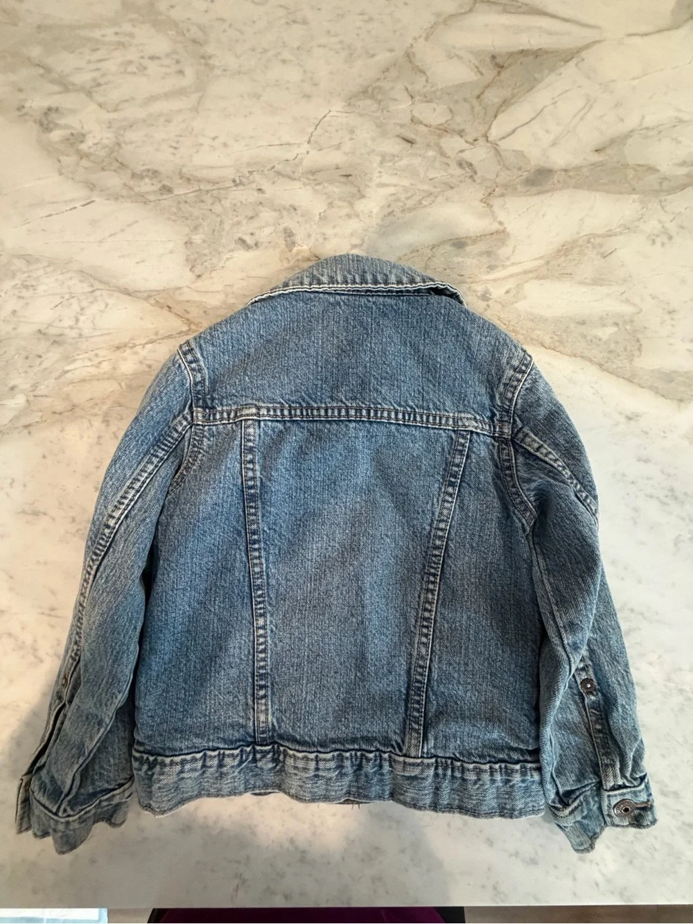 OshKosh B'gosh Kids Faded Blue Denim Trucker Jacket